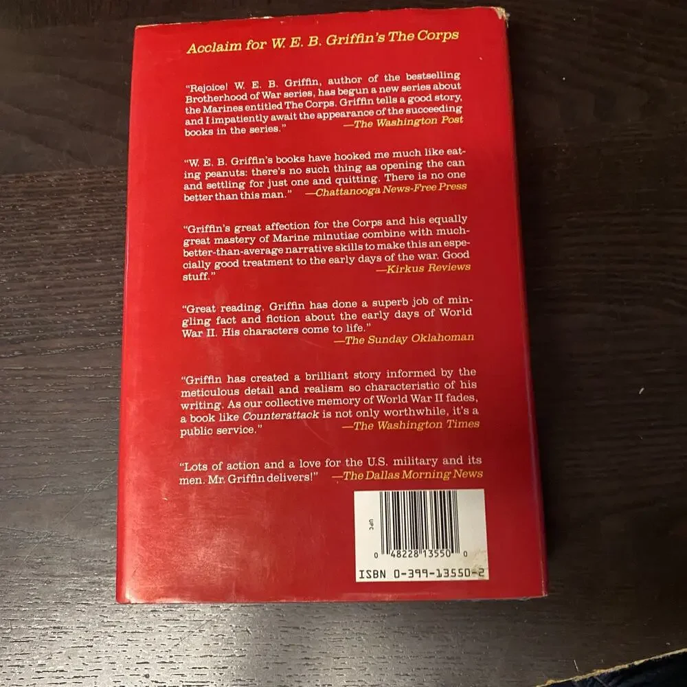 Battleground by W. E. B. Griffin (1991, Hardcover)